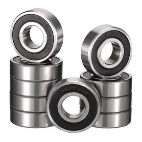 1606-2RS Deep Groove Ball Bearings, ID 3/8" x OD 29/32" x Width 5/16" Miniature Bearings, Double Metal Shielded Ball Bearing Chrome Steel Z2 Lever 10pcs