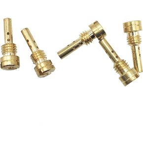 N424-25B Pilot/Slow Jet,Compatible for Harley Kawasaki FCR ZZR CVK PE Model Keihin Carb 4.5MMX0.75MM Thread(#30#31#33#35#36)