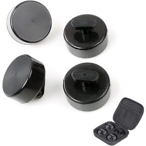 4 Pcs Jack Pad, Rubber Jacking Lift Puck, Lift Point Adapter for Chevrolet Corvette C5 C6 C7 GS Z, with Storage Bag