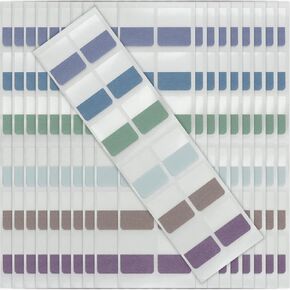 480 Pieces Sticky Index Tabs Mix Color 1 Inch Self Adhesive Sticky Book Tabs Repositionable Page Tabs Adhesive Flag Tabs Ideal for Taking Note Annotating Books Classifying Files