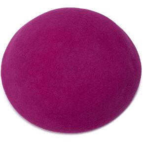 Cute Wool Felt Pillbox Hat Millinery Round Fascinator Base Craft Supply A048