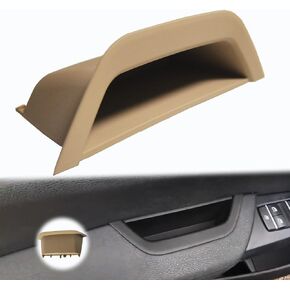 OVANOH Black Driver Side Door Armrest Handle Storage Compartment Compatible for BMW X3 F25 2010-2016 X4 F26 2014-2017 Cover Door Container Storage Box Door Armrest Cover