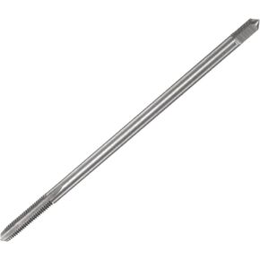 uxcell Metric Thread Tap M6 x 1 H2 Left Hand 100mm Extra Long Straight Flute Screw Thread Milling Machine Taps Threading Tapping Repair Tool