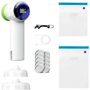 MICJIASD 𝟐𝟎𝟐𝟒 𝐍𝐞𝐰 Multi-Functional Hand Held Vacuum Sealer, Perfect Pumping for Boxes, Bags, and Mason Jars