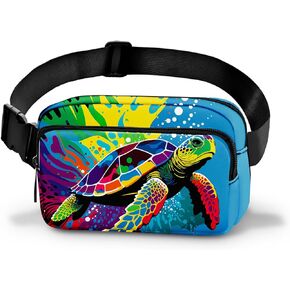 Dog Fanny Pack Women Belt Bag Fashion Waist Pack Easy for Store with Adjustable Strap Traveling Hiking Running Walking
