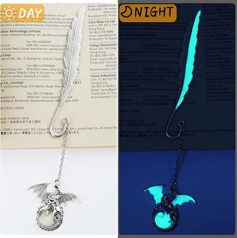 Moon and Stars Bookmark Luminous, Glow in The Dark Butterfly Bookmark, Fantasy Luminous Bookmark Gifts for Women Girls, Cool Bookmarks for Book Reading Lovers(Silver Stars) in Saudi Arabia