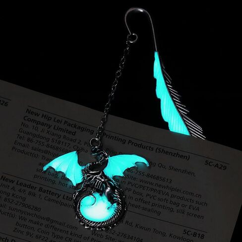 Moon and Stars Bookmark Luminous, Glow in The Dark Butterfly Bookmark, Fantasy Luminous Bookmark Gifts for Women Girls, Cool Bookmarks for Book Reading Lovers(Silver Stars) in Saudi Arabia