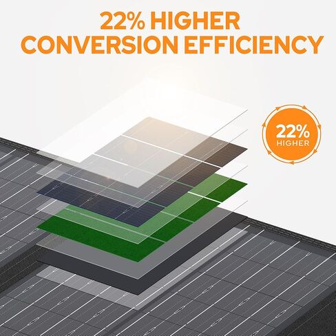 ENGINSTAR 60W Foldable Solar Panel Charger with 18V DC Outlet for Portable Power Stations EnginStar/Jackery/Rockpals/Flashfish, Portable Solar Generator with QC 3.0 for Outdoor Camping Van RV Trip in Kuwait