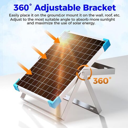 Solar Powered Fan, 15W Solar Panel IP65 Waterproof with Solar Exhaust Fan for Greenhouse, Shed, Chicken Coop, Pet Houses, Outside in Saudi Arabia
