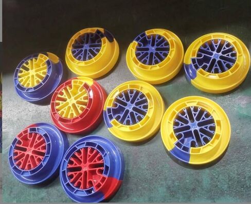 Netyzon. Cable Dresser Organizer Tool, Wire Alignment for Cat6, Cat5e, Utp Cable Management, Diameter 4.3", Red -Yellow in Saudi Arabia
