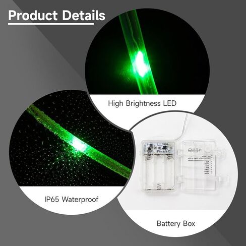 مصباح LED عن بعد من LUMINFLY لترامبولين بطول 8-10 أقدام، وسلسلة مصابيح مقاومة للماء فائقة السطوع بـ 16 لونًا لترامبولين صغير بطول 8 أقدام و9 أقدام و10 أقدام، وأضواء للأطفال يلعبون في الليل in Kuwait