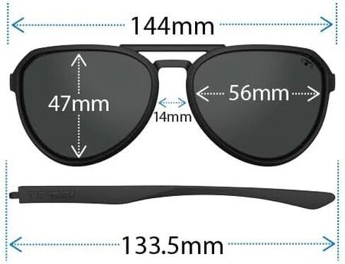 نظارات شمسية Selca Tangle Free Aviator للرجال والنساء - مثالية للجولف والمشي لمسافات طويلة والجري وكرة البيسبول ومظهر رائع لأسلوب الحياة in Kuwait