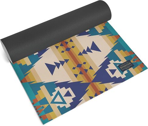 Pendleton x Yune Yoga 5mm PER Yoga Mat Premium All Purpose Exercise and Fitness Mat, Eco-Friendly, Extra Thick, Non-Slip, Anti-Tear New Designs in Saudi Arabia