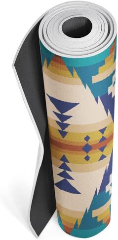 Pendleton x Yune Yoga 5mm PER Yoga Mat Premium All Purpose Exercise and Fitness Mat, Eco-Friendly, Extra Thick, Non-Slip, Anti-Tear New Designs in Saudi Arabia