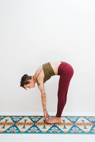 Pendleton x Yune Yoga 5mm PER Yoga Mat Premium All Purpose Exercise and Fitness Mat, Eco-Friendly, Extra Thick, Non-Slip, Anti-Tear New Designs in Saudi Arabia