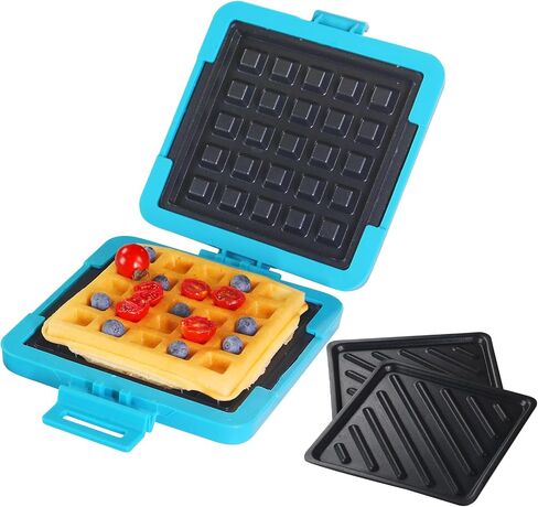 MKYSAIL Microwave Sandwich Maker & Toaster,Microwave Grill,Panini Press | Microwave Grilled Cheese Maker,Removable Silicone Cover,BPA/PFOA-Free, Dishwasher Safe, Portable for RV, Dorm, Gift (Blue) in Kuwait