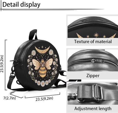 Showudesigns Small Crossbody Bags for Women Round Purses Shoulder Bag Cute Designs in Saudi Arabia