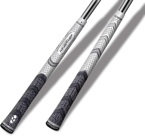 JunshunGolf Golf Grips 2 Piece Set-All Weather Corded Rubber Grips for Golf Clubs, Standard/Midsize/Oversize for Wedges, Drivers, Irons, Hybrids Irons Hybrids in Saudi Arabia