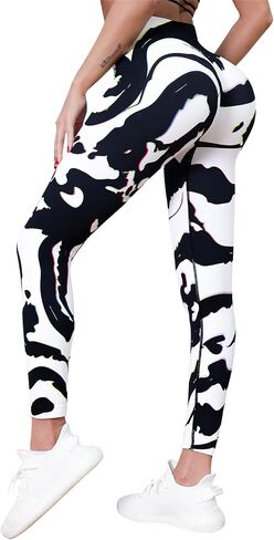 RASMEE Workout Leggings for Women Tummy Control High Waisted Seamless Compression Yoga Pants in Saudi Arabia