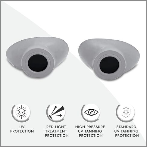 Super Sunnies Slim Flex UV Eye Protection, FDA Compliant Individual Tanning Goggles Eyeshields in Saudi Arabia