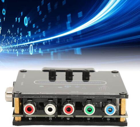 محول مكونات RGBS VGA SCART إلى YPBPR، مكون اختلاف اللون، يدعم إدخال القناة اليمنى واليسرى SCART in Kuwait