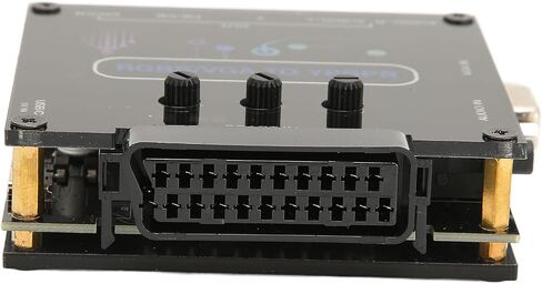محول مكونات RGBS VGA SCART إلى YPBPR، مكون اختلاف اللون، يدعم إدخال القناة اليمنى واليسرى SCART in Kuwait