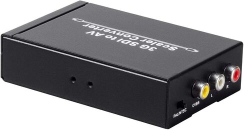 SPECIALTY-AV SD HD & 3G SDI إلى فيديو RCA المركب + محول صوت ستيريو تناظري L/R in Kuwait