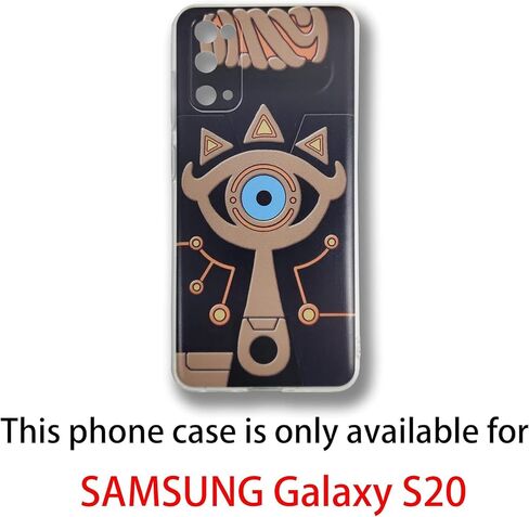 Sheikah Eye Sheikah Slate Silicone Phone Case Compatible with Samsung (Samsung Galaxy S8) in Saudi Arabia