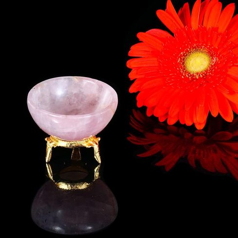 FASHIONZAADI Black Decorative Bowl - Wiccan Altar Supplies - Bowl Decor - Living Room Accessories - Reiki Gifts - Black Tourmaline Crystal - Good Luck - Home Decor Tray Dish in Kuwait