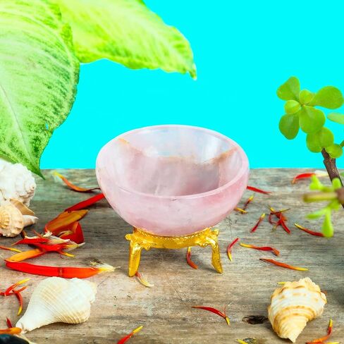 FASHIONZAADI Black Decorative Bowl - Wiccan Altar Supplies - Bowl Decor - Living Room Accessories - Reiki Gifts - Black Tourmaline Crystal - Good Luck - Home Decor Tray Dish in Kuwait