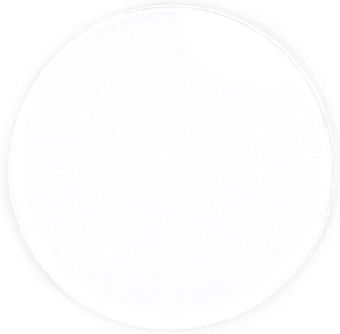 Bright Creations 3mm Clear Acrylic Disks, Round Circles for Arts and Craft Supplies (2.25 in Diameter, 20 Pack) in Saudi Arabia