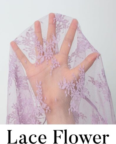 قمصان نسائية من NENONA بدون أكمام شبكية شفافة ورقبة وهمية من الدانتيل وزهور شفافة in Kuwait