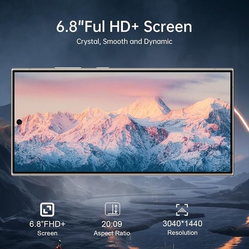 هاتف ذكي C24 Ultra 5G، هاتف غير مقفل 6+256 جيجابايت، أندرويد 13.0، كاميرا تكبير 48+108 ميجابكسل، شاشة 6.8 بوصة HD+، عمر بطارية طويل 6800 مللي أمبير، هاتف خلوي ثنائي الشريحة 5G، ثنائي الشريحة، هاتف مدمج بالقلم (أصفر ريش) in Saudi Arabia
