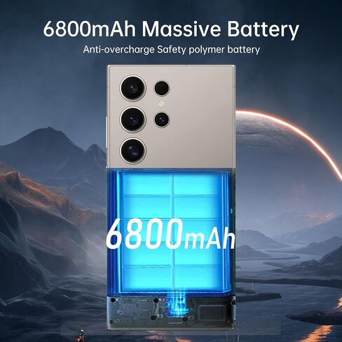 هاتف ذكي C24 Ultra 5G، هاتف غير مقفل 6+256 جيجابايت، أندرويد 13.0، كاميرا تكبير 48+108 ميجابكسل، شاشة 6.8 بوصة HD+، عمر بطارية طويل 6800 مللي أمبير، هاتف خلوي ثنائي الشريحة 5G، ثنائي الشريحة، هاتف مدمج بالقلم (أصفر ريش) in Saudi Arabia