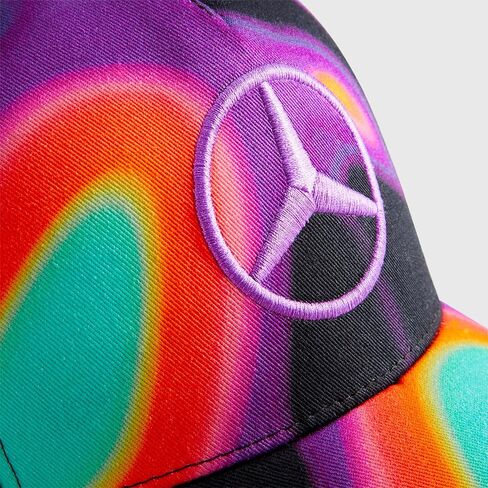 قبعة بيسبول Mercedes AMG Petronas F1 2024 Lewis Hamilton - إصدار خاص من Mad Dog Jones Miami - مقاس واحد أسود in Saudi Arabia