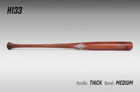 Spark H133 Wooden Baseball Bat Maple Wood Gamebat Practice Training Bat [Made in Japan] with Coupon at Checkout in Kuwait