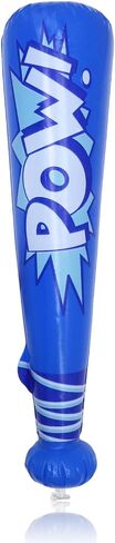 Pow Inflatable Baseball Bats Inflatable Toy Bat for Kids Baseball Party Decorations Favors Carnival Birthday Party Supplies D1-CQBQB in Saudi Arabia