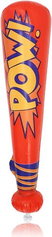 Pow Inflatable Baseball Bats Inflatable Toy Bat for Kids Baseball Party Decorations Favors Carnival Birthday Party Supplies D1-CQBQB in Saudi Arabia