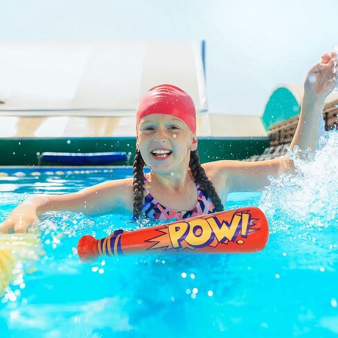Pow Inflatable Baseball Bats Inflatable Toy Bat for Kids Baseball Party Decorations Favors Carnival Birthday Party Supplies D1-CQBQB in Saudi Arabia