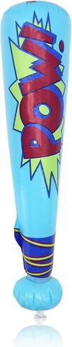 Pow Inflatable Baseball Bats Inflatable Toy Bat for Kids Baseball Party Decorations Favors Carnival Birthday Party Supplies D1-CQBQB in Saudi Arabia