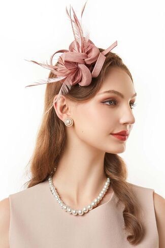 BABEYOND Fascinator Hats for Women Tea Party Hat Kentucky Knot Fascinators Headband Derby Hats Hair Clip Wedding in Kuwait