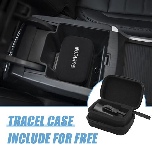 Max 80Amp J1772 EVs Adapter, Tesla to J1772 EVs Charge Adapter with Free Travel Case, EV Charger Adapter with Anti-Drop Lock, Working on Tesla High Powered Wall Connector, Destination Charger in Saudi Arabia