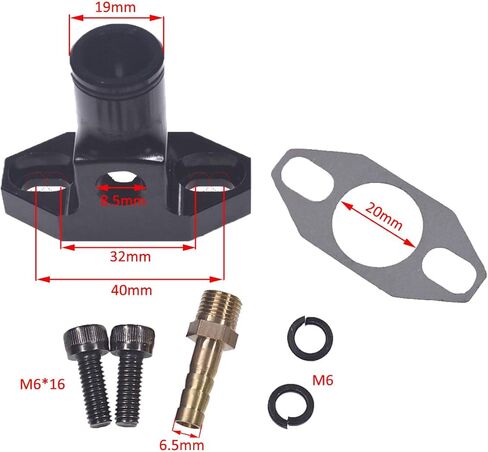 Sthus CNC 32 مللي متر-40 مللي متر مشعب السحب ث/موصل لمعظم 49cc 60cc 66cc 80cc بمحركات دراجة دراجة نارية in Kuwait