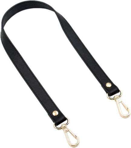 ESUPPORT Purse Straps Replacement Leather Handbags Shoulder Bag Wallet DIY 23.62 Inch Long (Black) in Saudi Arabia