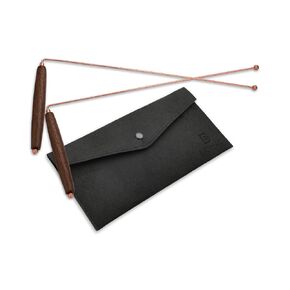 Biomag 99.9% Copper Dowsing Rods, 2Pcs Divining Rods with Gift Bag for Ghost Hunting, Water Divining, Finding Gold, Yes or No Questions in Kuwait
