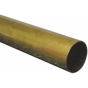 8144 260 Brass Round Tube 21/32 In Outside Dia 1 Ft Length in Kuwait