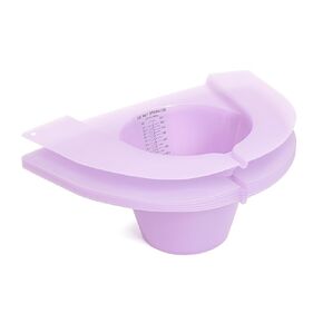 Bright Standards Urine Collection Hat for Toilet, 5-Pack Purple – Specimen Collector with 800cc Measurement Markings, Fits Most Standard Round & Elongated Seats in Kuwait