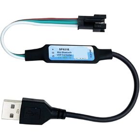 SP621E Magic Color Music Controller Group Dynamic Mini Full Color Light with LED Dimmer(USB interface SP621E) in Saudi Arabia