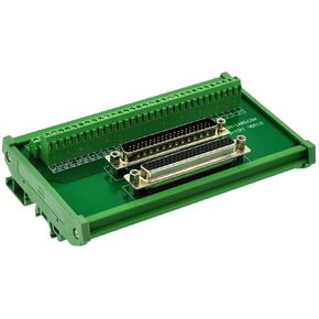 DIN Rail Mount DSUB DB62HD Male/Female Header Interface Module, D-SUB Breakout Board. in Kuwait