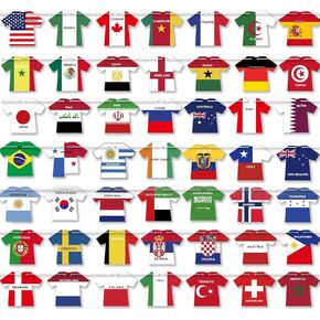 49 قطعة من لافتة جيرسي لعلم الدولة لكرة القدم الدولية، لافتة راية علم جيرسي لكأس العالم 2026 لحفلات مشاهدة كرة القدم، والحفلات ذات الطابع الرياضي، وكهف المعجبين وديكورات أحداث كرة القدم العالمية in Kuwait